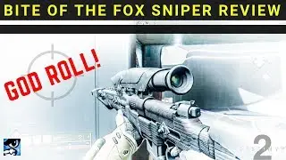 Bite Of The Fox Review |  God Roll Iron Banner Sniper! | Thank You Lord Saladin!