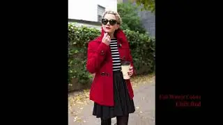 2019 Fall Winter Color Inspiration - Chili Red