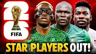 10 африканских футбольных звезд | Кто пропустит чемпионат мира по футболу FIFA 2026 | Самый больш...