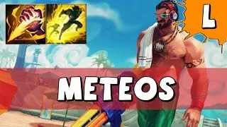C9 Meteos as Graves vs Elise JUNGLE  - S6 Challenger SoloQ - League of Legends