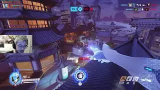 Surefour Echo Gameplay 20k DMG - New Hero Overwatch Abilities