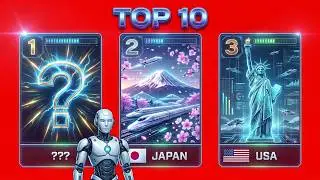 Top 10 Technologically Advanced countries in the world in 2025