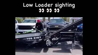 Detroit Wrecker - Low Loader Sighting in California