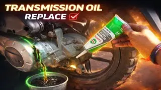 Aprilia SR 150 Transmission Oil Change | Gear Oil Replace | Smooth Pickup & Less Noise