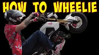 How To Wheelie Part 1:   Brake Control