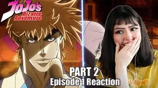 First Time Reaction to Jojo's Bizarre Reaction Part 2! Best Jojo? Jojo Part 2 Reaction Episode 1!