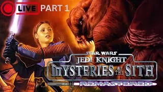 🔴Star Wars Jedi Knight: Mysteries of the Sith🔴|  PART 1 | LIVE !!!!
