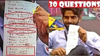 Balaji Murugados 30 Questions to Aari Decoding #biggbosstamil4