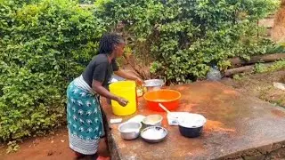 CLEANING MOTIVATIONAL VLOG😊//laundry//morning routine//village girl in kenya//Rural life 😊😊