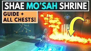The BEST and QUICKEST Shae Mo'sah Shrine Guide (ALL CHESTS)! // Zelda Breath of the Wild