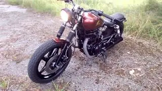 Honda CM400 T - 1982 - Bratstyle Custom bike