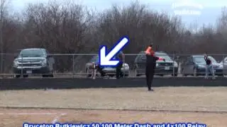 Bryceton Butkiewicz Track 50 Dash,100 Dash and 4X100 Relay