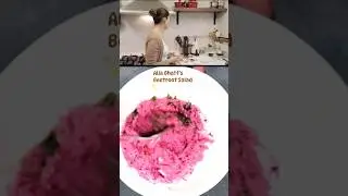 Alia Bhatt Beetroot Salad Recipe | Alia Bhatt Cooking Video #ytshorts #aliabhattcooking