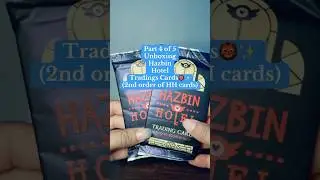 2nd order of HH cards #hazbinhotel #hazbinhoteltradingcards #alastor #charliemorningstar