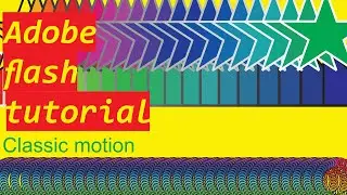 Classic motion guide in adobe flash