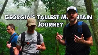Tallest Mountain in Georgia where you can see Nothing
