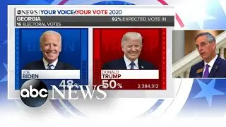 Georgia secretary of state gives an update on the 2020 election