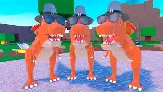 POÇÃO DE VIRAR DINOSSAURO T-REX | Roblox - Wacky Wizards