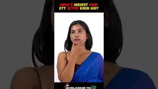 india's highest paid ott actor😱 #facts #hindi #shorts