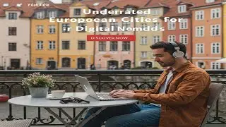 Europe's Hidden Gems for Digital Nomads 2025: Affordable & Fast WiFi,#digitalnomad #digitalnomads