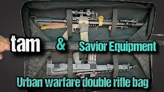 Tam & Savior Equipment urban warfare double rifle bag 