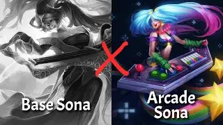 How is Arcade Sona DIFFERENT? | Skin Comparison