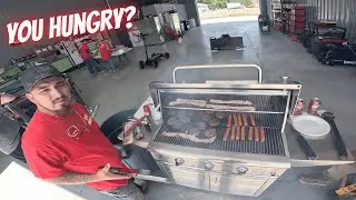 New shop grill and I&rsquo;m ready for a vacation! 
