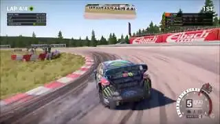 DiRT 4 - Ford Focus RS RX - Rallycross Gameplay (PC HD) [1080p60FPS]