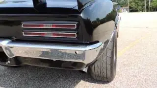68 black pontiac firebird walk around