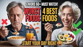Top 4 Worst & Best Breakfast Foods for Seniors Over 60