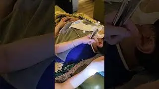 [Short ASMR] Ho Chi Minh Ear Pick + 호치민 귀청소 / ホーチミン耳かき feat. JADE-007 Barbershop