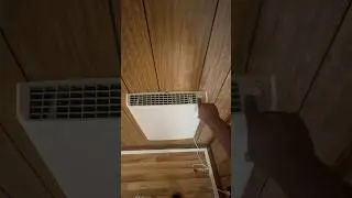Wall heater install. #DIY #easy #wallheater