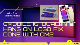 qmobile i6i dual flashing done fix hang on logo with free flash file link