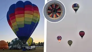 Northampton Balloon Festival 2025 - Sunday AM (4K UHD)
