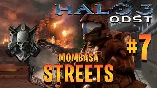 Halo 3: ODST | Legendary Walkthrough | Mombasa Streets [To ONI Alpha Site] | NO DEATHS