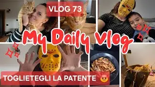 VLOG 73: NON FESTEGGIO HALLOWEEN MA VADO IN PALESTRA MASCHERATA / INCIDENTE ALL'USCITA DAL LAVORO 😥