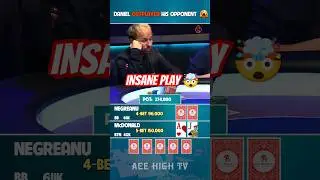 Daniel Negreanu outplayed his opponent 🤯 #poker #pokerhighlights