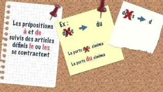 Les articles contract&eacute;s