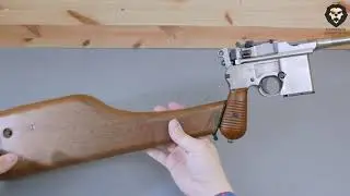 Страйкбольный пистолет WE WE-712-SV (6 мм, Mauser 712) видео обзор 4k