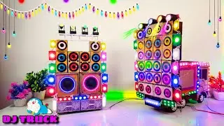 Mini DJ Truck Making at Home | Mini Eicher DJ Gadi Project | How to Make DJ Toy Truck Step-by-Step