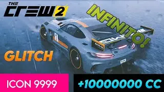 THE CREW 2  GLITCH  ICON 9999 + CC INFINITOS!