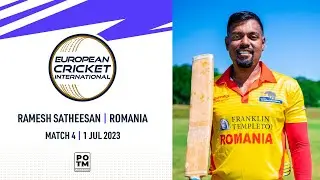 POTM: R.Satheesan - ROM vs CRO | Highlights | ECI Sweden | 1 July 2023 | ECI23.079