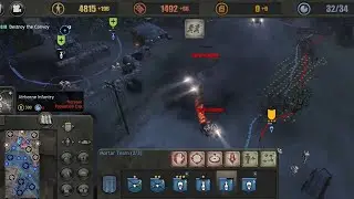 company of heroes android mission 2 convoy: I dropped two mines for ambush. #companyofheroes