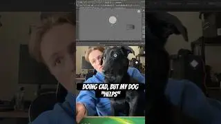 Designing Vacuum Part While My Dog 