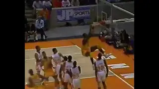 LSU vs Tennessee Basketball Highlights Feb. 10th, 1990