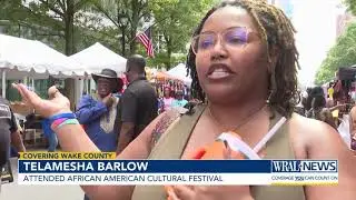 African American cultural festival underway in downtown Raleigh