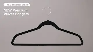 The Container Store: Exclusive Premium Non-Slip Velvet Hangers