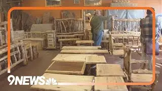 Denver company makes furniture from pine beetle-killed trees