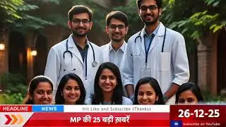 Latest MP Khabar 26 December 2025 on Teachers&rsquo; Strike, Conversion Case, MPPSC SET, NEET PG Update