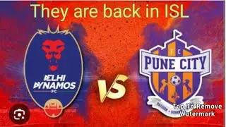 indian super league.delhi Dynamos fc vs Pune City fc #letsfootball